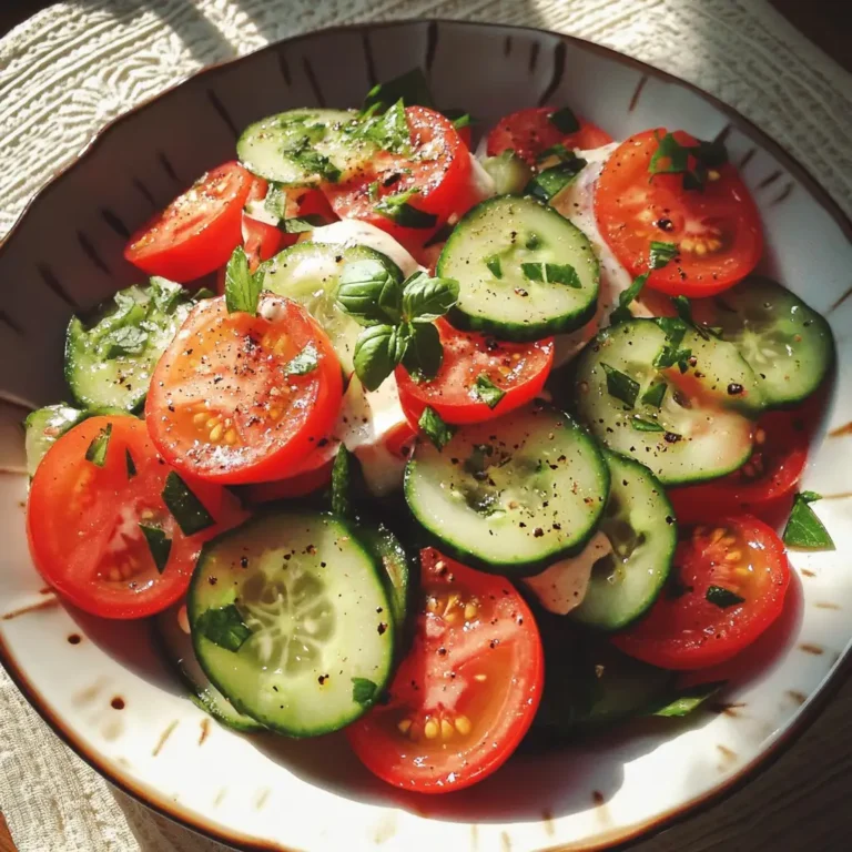 Refreshing Indulgence A Dive into Creamy Cucumber Tomato Salad 5 Refreshing Indulgence A Dive into Creamy Cucumber Tomato Salad - Featured Image