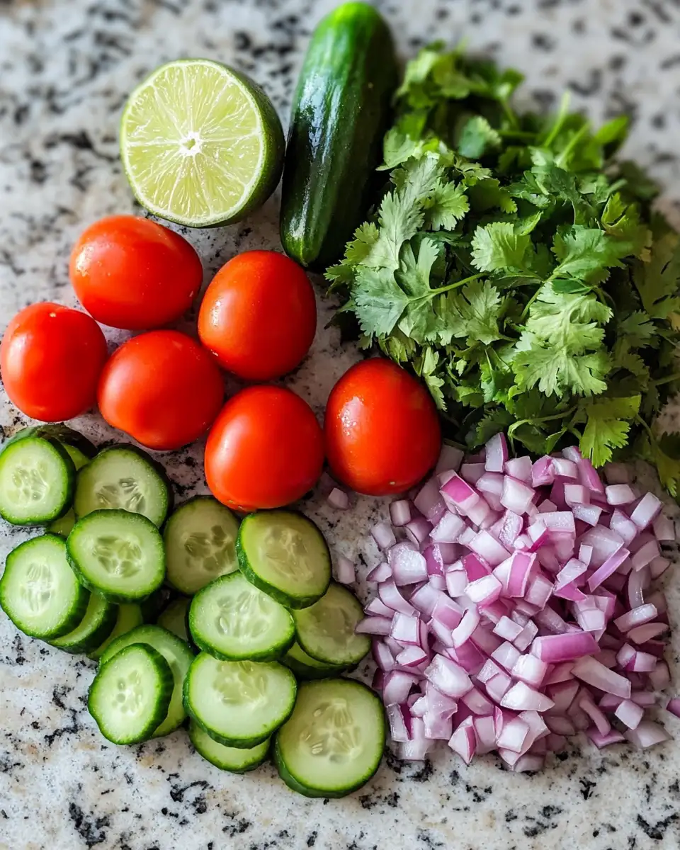 Crunch into Freshness with This Crisp Cucumber Salsa Recipe 5 Ingredients for Crunch into Freshness with This Crisp Cucumber Salsa Recipe