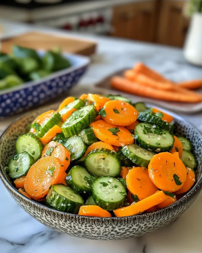 Crisp and Refreshing: The Ultimate Cucumber and Carrot Salad Recipe - Featured Image