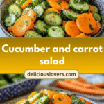 Crisp and Refreshing: The Ultimate Cucumber and Carrot Salad Recipe