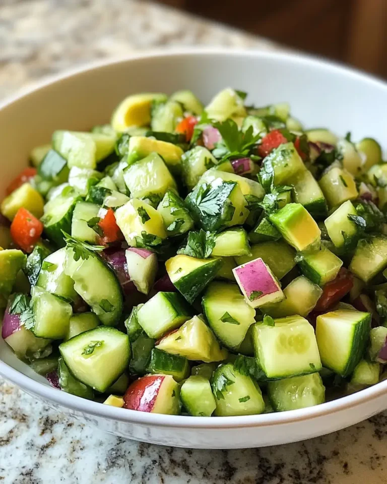 Zesty Cucumber Avocado Salsa: A Refreshing Twist for Your Taste Buds - Featured Image