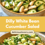 Refreshing Summer Delight: Dilly White Bean Cucumber Salad