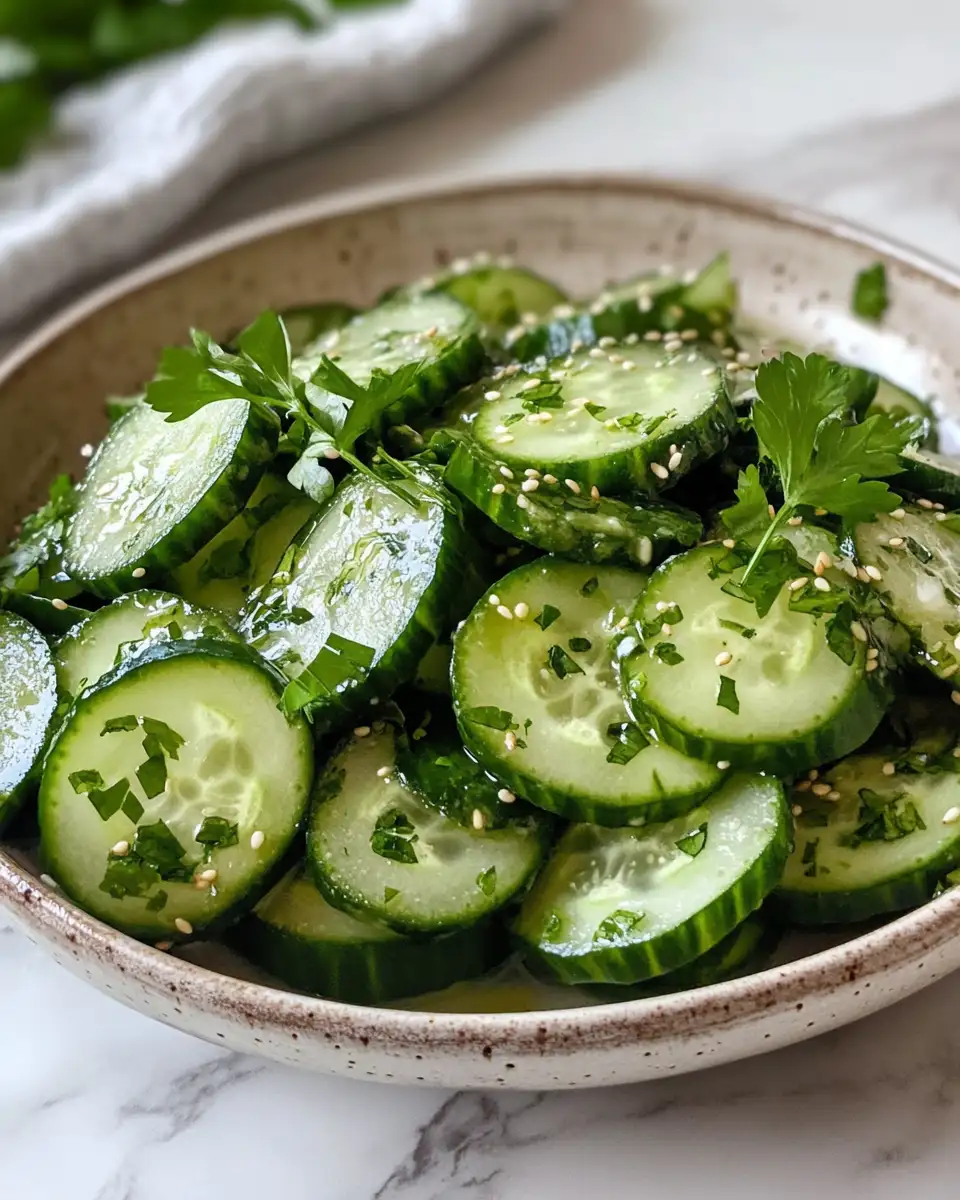 Final dish - Unveiling the Secret to the Ridiculously Good Cucumber Salad
