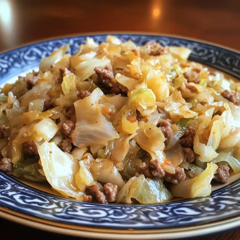 Savory Simplicity: Ground Beef and Cabbage Delight 10 Savory Simplicity: Ground Beef and Cabbage Delight - Featured Image
