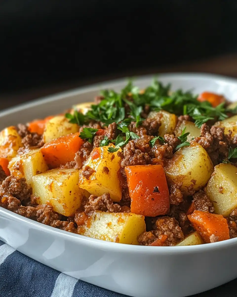 10 Delicious Ground Beef and Potato Recipes for Easy Dinners 7 Final dish - 10 Delicious Ground Beef and Potato Recipes for Easy Dinners