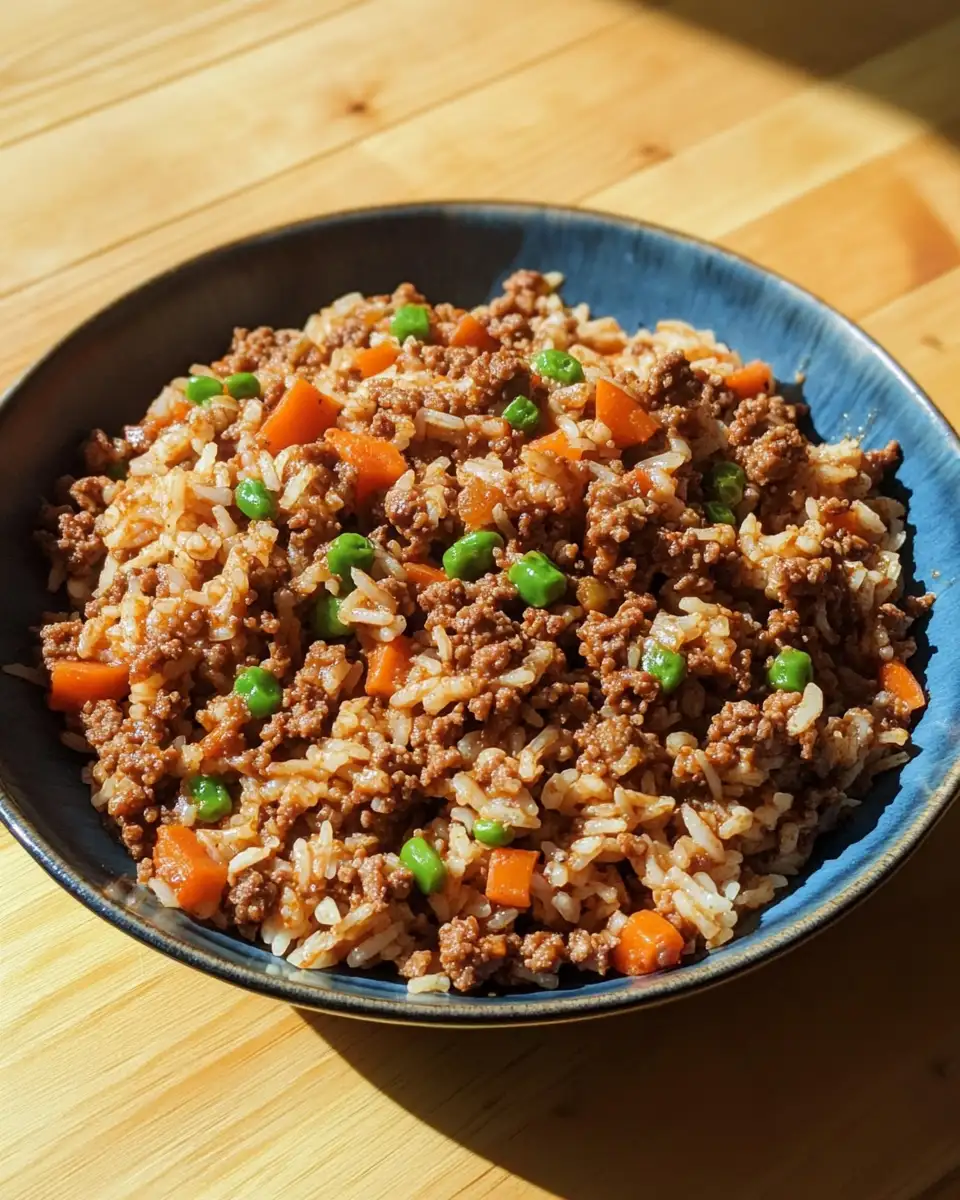 10 Delicious Ground Beef and Rice Recipes for Busy Weekni... 7 Final dish - 10 Delicious Ground Beef and Rice Recipes for Busy Weekni...