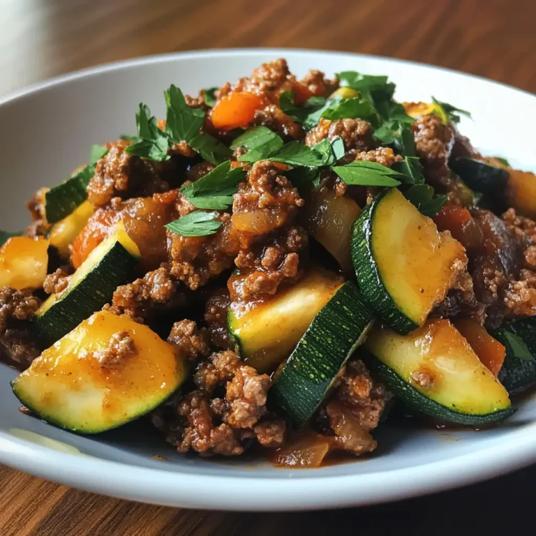 Sizzling Sensations: Ground Beef and Zucchini Recipes to Spice Up Your Dinner Routine 6 Sizzling Sensations: Ground Beef and Zucchini Recipes to Spice Up Your Dinner Routine - Featured Image