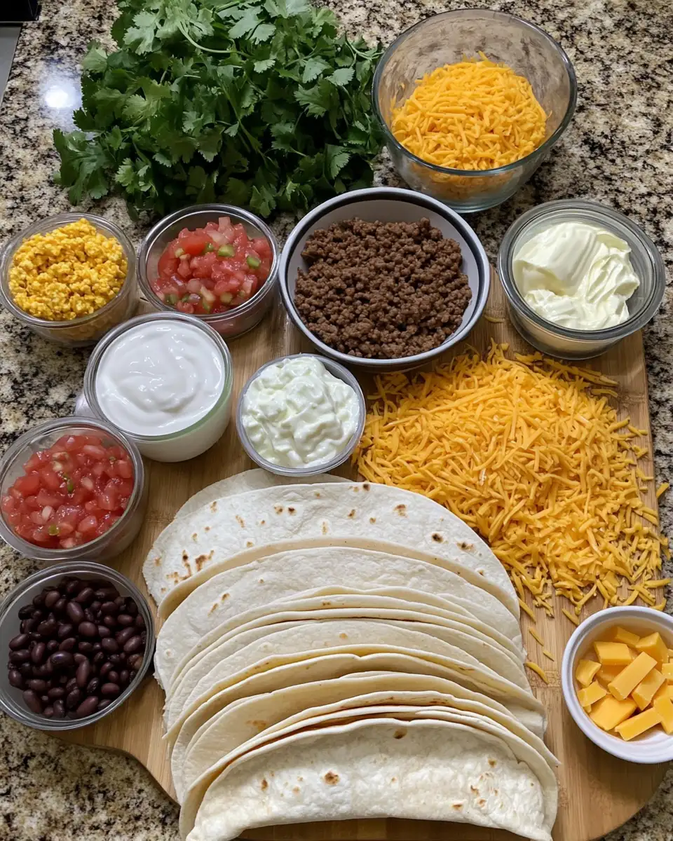 Ultimate Ground Beef Burritos: A Flavor-Packed Fiesta in Every Bite 4 Ingredients for Ultimate Ground Beef Burritos: A Flavor-Packed Fiesta in Every Bite
