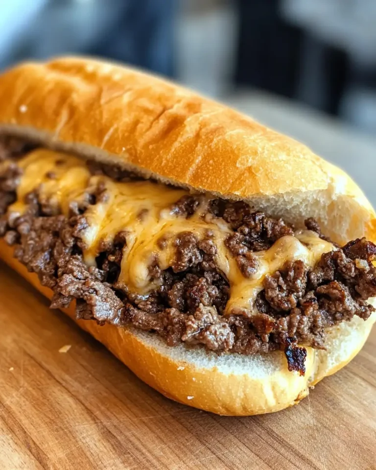 Ground Beef Cheese Steak: The Ultimate Comfort Food Twist - Featured Image