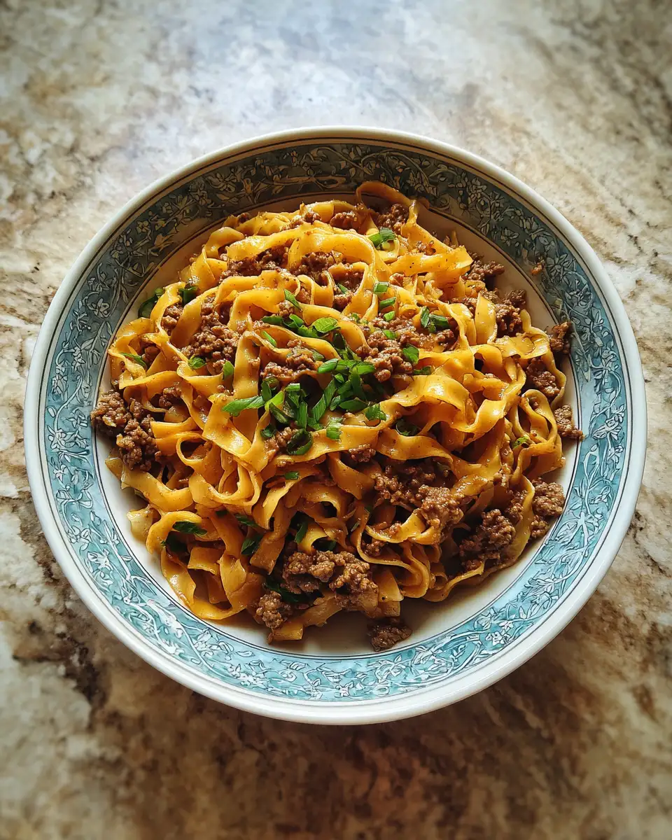 Sizzling and Savory: Ground Beef Egg Noodles Recipes You Need to Try 7 Final dish - Sizzling and Savory: Ground Beef Egg Noodles Recipes You Need to Try