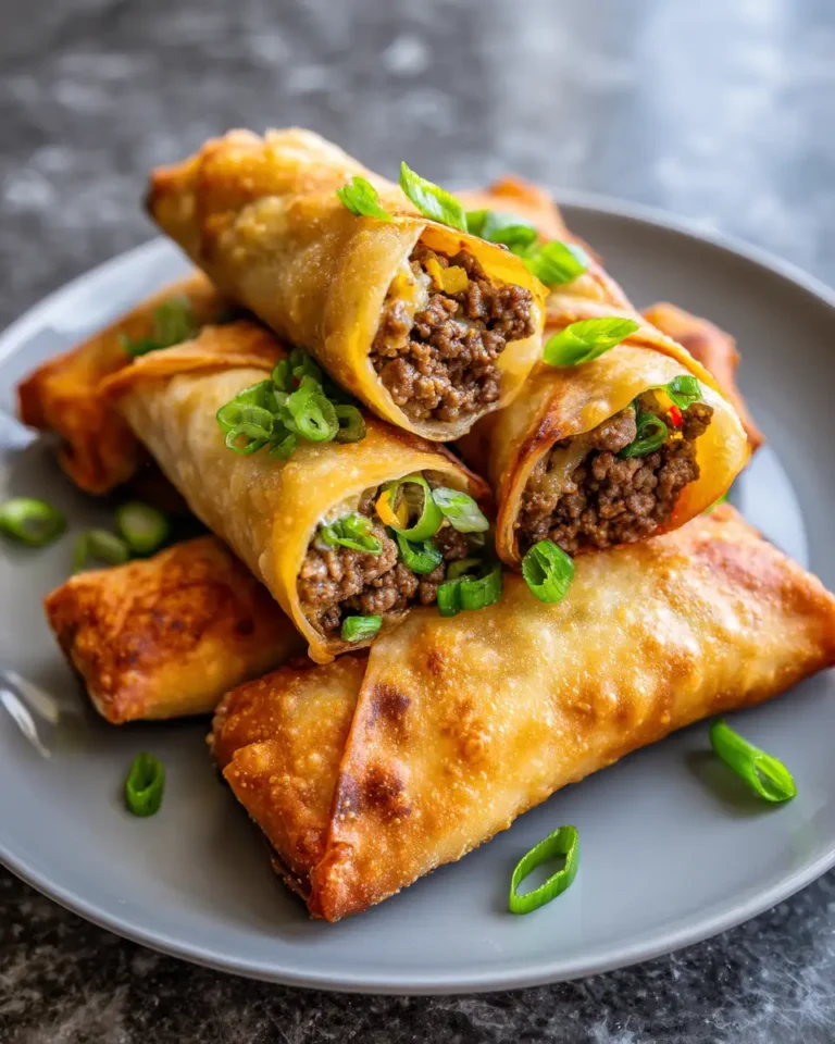 Sizzling Ground Beef Egg Rolls: A Flavorful Twist on a Classic Delight 13 Sizzling Ground Beef Egg Rolls: A Flavorful Twist on a Classic Delight - Featured Image