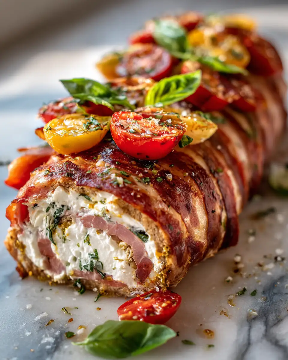 Irresistible Antipasto Cream Cheese Log Recipe for Your Next Party 7 Final dish - Irresistible Antipasto Cream Cheese Log Recipe for Your Next Party