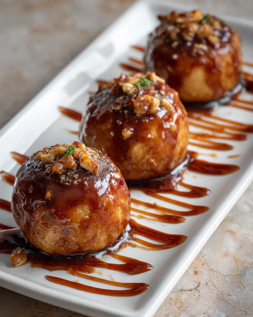 Final dish - Irresistible Apple Caramel Bombs Recipe That Will Sweeten Your Day