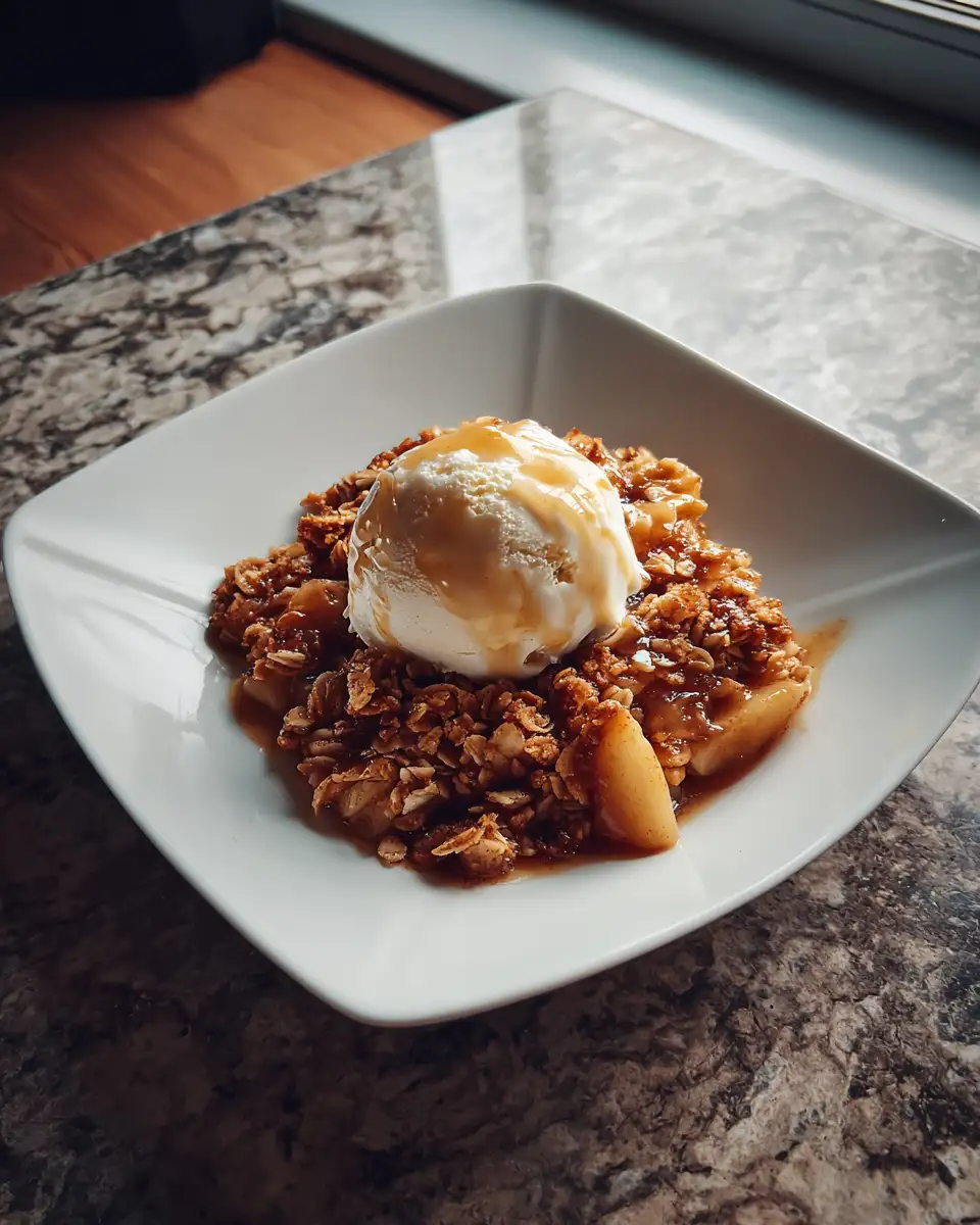 Final dish - The Ultimate Apple Crisp Recipe That Will Warm Your Soul