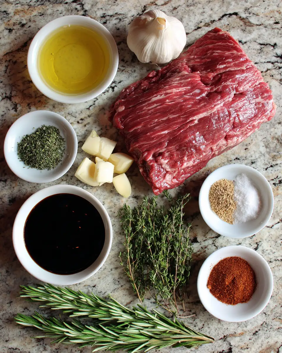 Savor the Rich Flavors of Australian Wagyu Flank Steak 5 Ingredients for Savor the Rich Flavors of Australian Wagyu Flank Steak