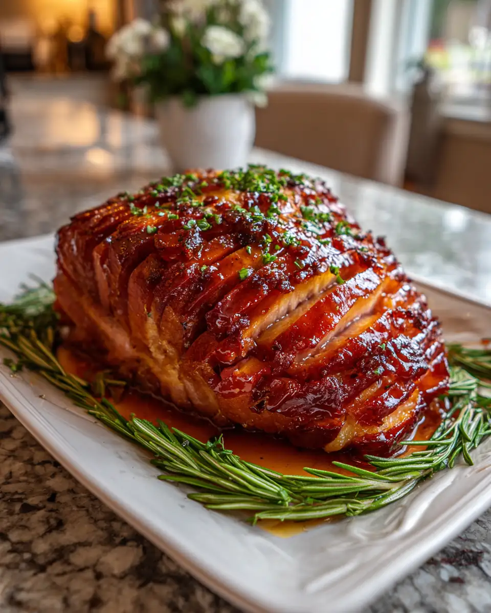 Irresistible Brown Sugar Pineapple Glazed Ham Recipe That Will Wow Your Guests - Featured Image