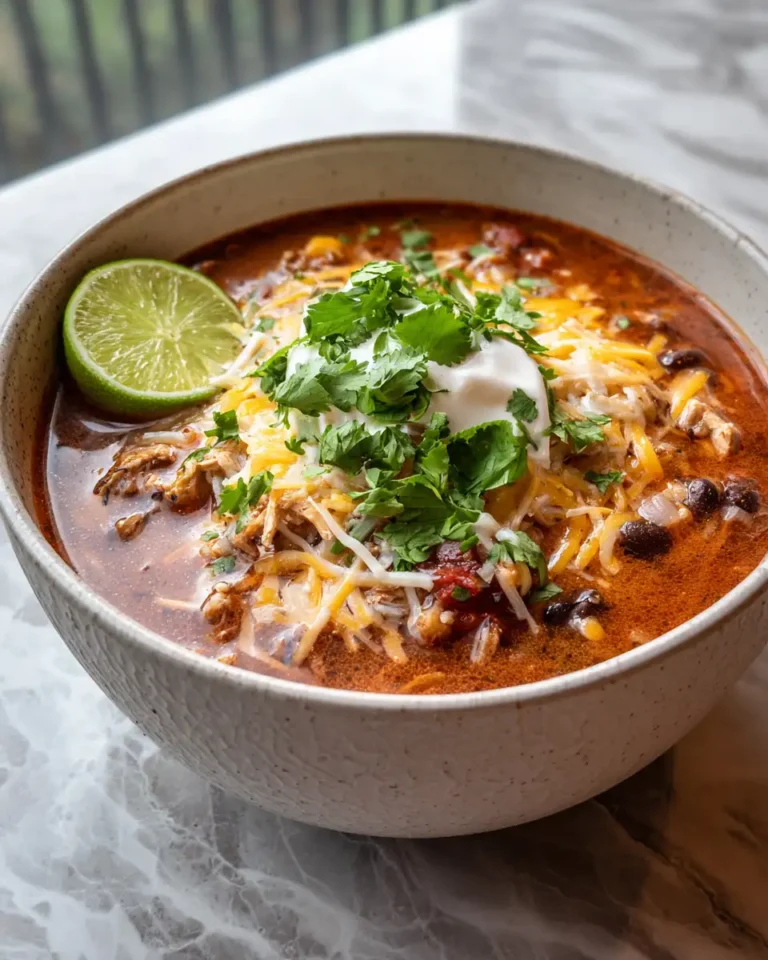 Easy Chicken Tortilla Soup Recipe for Your Crock Pot Delight - Featured Image