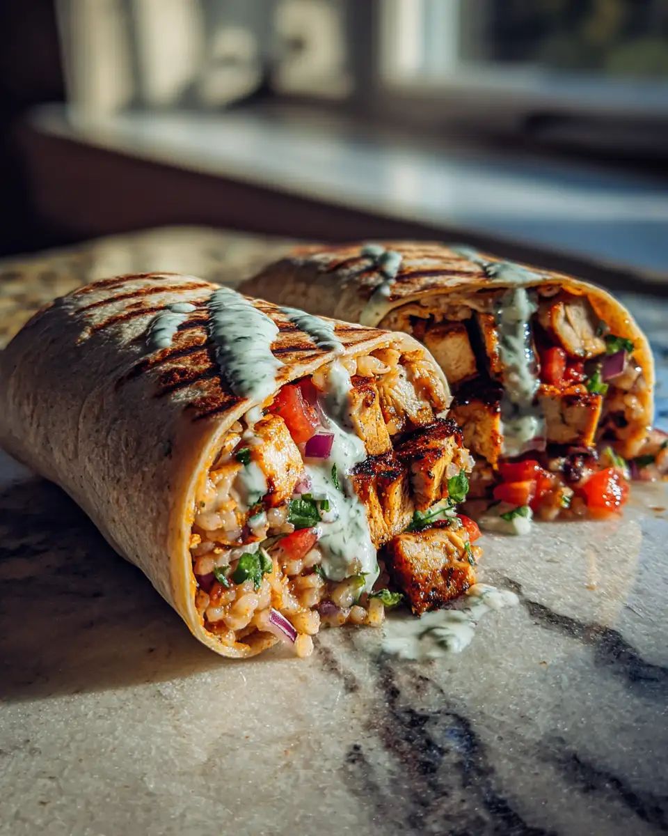 Chipotle Ranch Grilled Chicken Burrito Recipe That Will Steal Your Taste Buds 7 Final dish - Chipotle Ranch Grilled Chicken Burrito Recipe That Will Steal Your Taste Buds