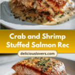 Irresistible Crab and Shrimp Stuffed Salmon Recipe for Seafood Lovers