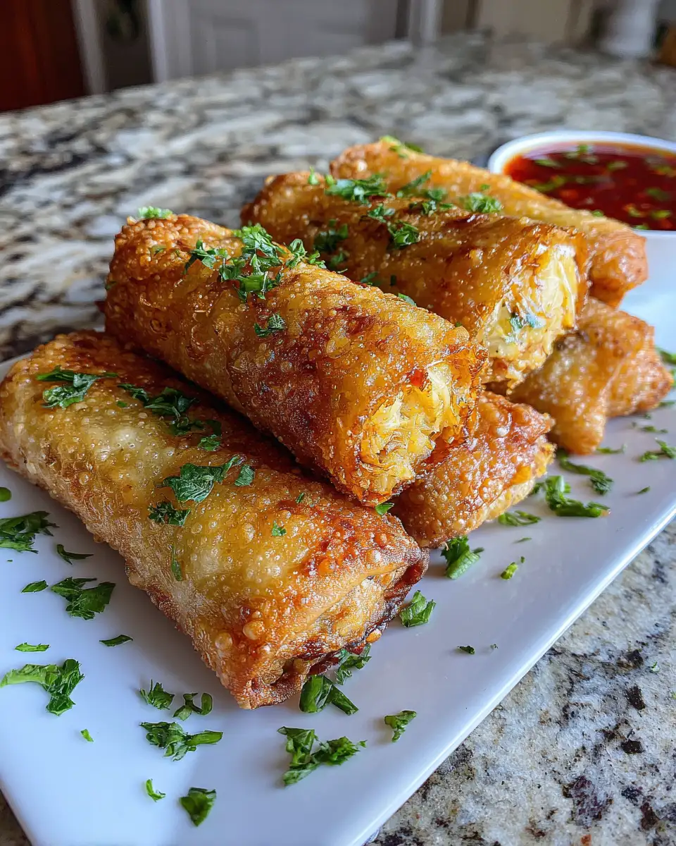 Crunchy Crab Cake Egg Rolls That Will Steal Your Snack Spotlight 7 Final dish - Crunchy Crab Cake Egg Rolls That Will Steal Your Snack Spotlight