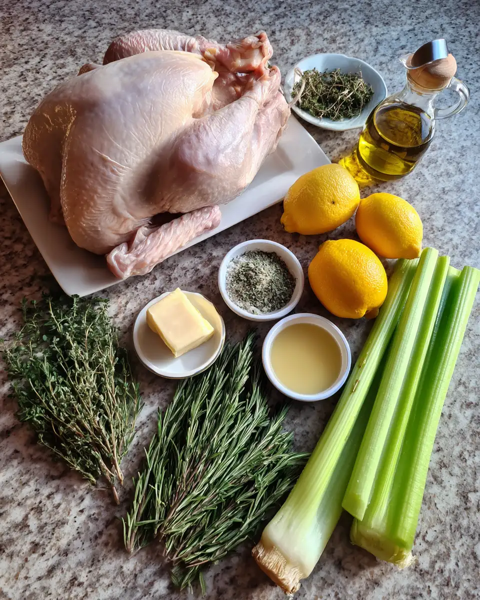 Mouthwatering Garlic Herb Butter Roast Turkey Recipe to Impress Your Guests 5 Ingredients for Mouthwatering Garlic Herb Butter Roast Turkey Recipe to Impress Your Guests