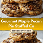 Irresistible Gourmet Maple Pecan Pie Stuffed Cookies Recipe to Satisfy Your Sweet Tooth