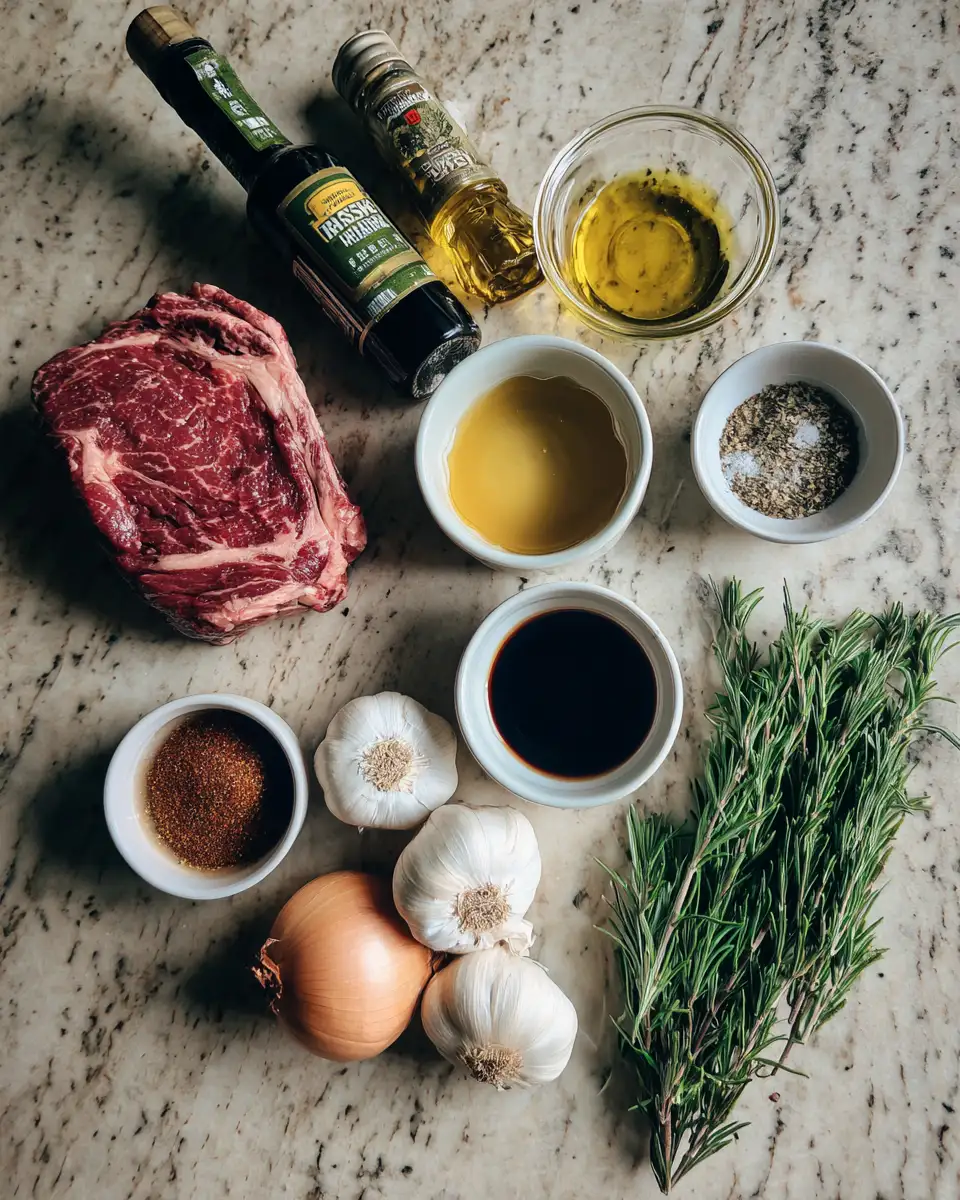 Ingredients for Sizzle and Spice Unlocking the Secret to the Perfect Grilled Steak Marinade