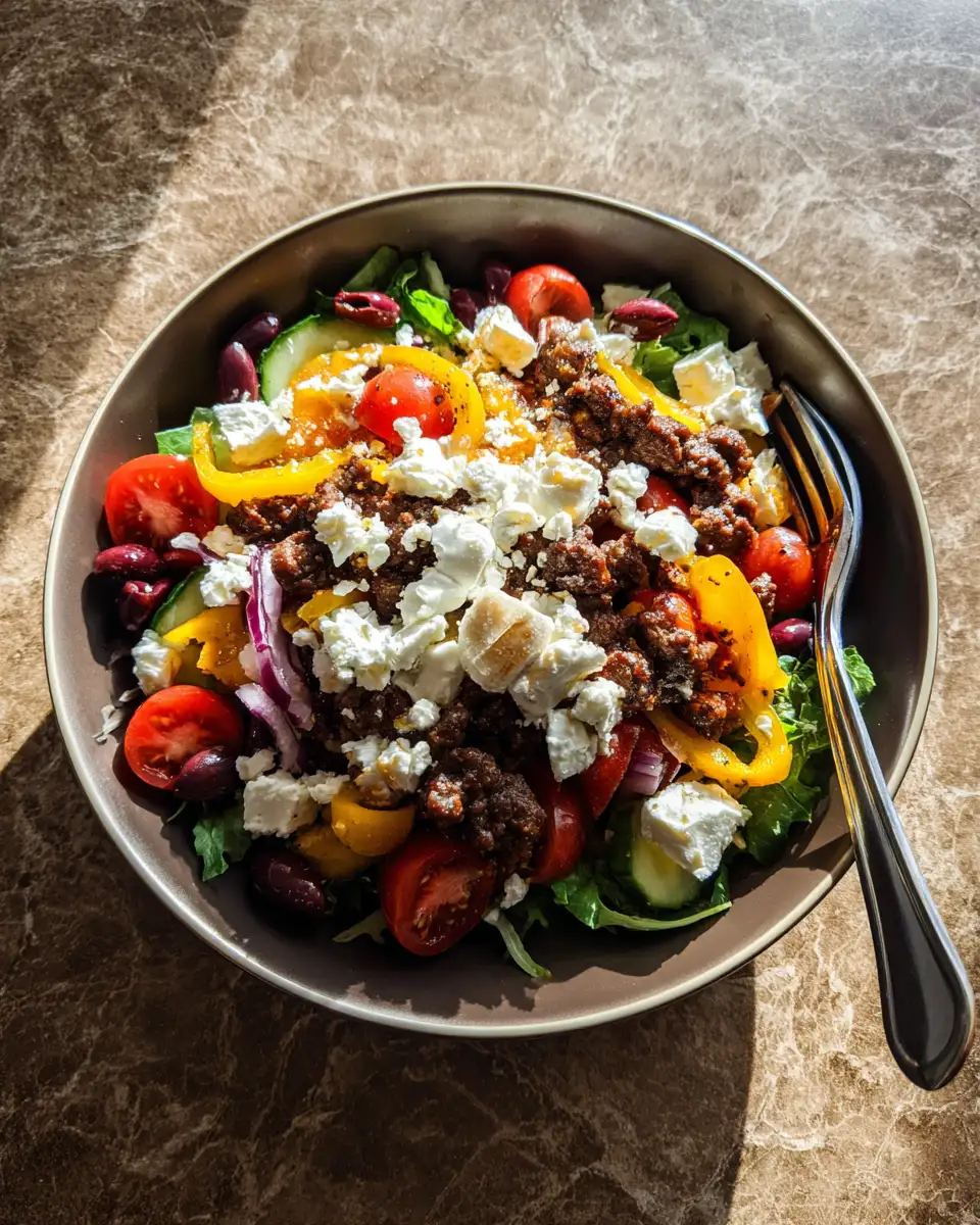 Mediterranean Magic: Savor the Flavors of a Ground Beef Greek Bowl 4 Mediterranean Magic: Savor the Flavors of a Ground Beef Greek Bowl - Featured Image