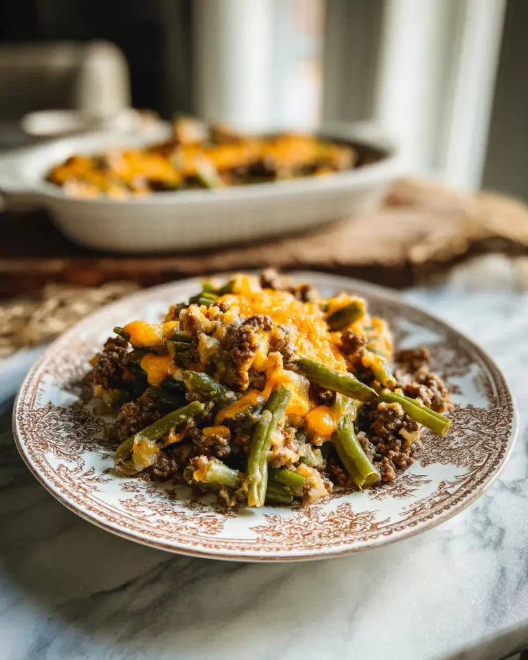 Hearty Ground Beef and Green Bean Casserole Delight 9 Hearty Ground Beef and Green Bean Casserole Delight - Featured Image