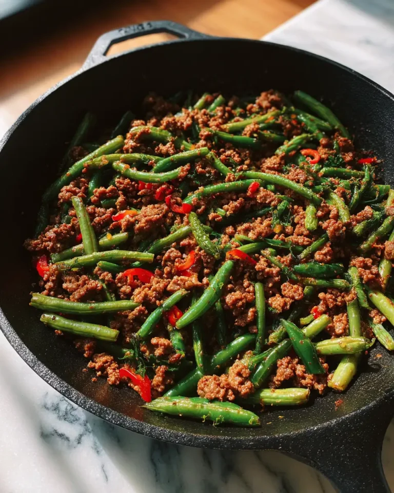 Savory Skillet Sensation: Ground Beef and Green Beans Delight 10 Savory Skillet Sensation: Ground Beef and Green Beans Delight - Featured Image