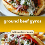 Sizzling Ground Beef Gyros: A Flavorful Twist on a Classic Greek Delight
