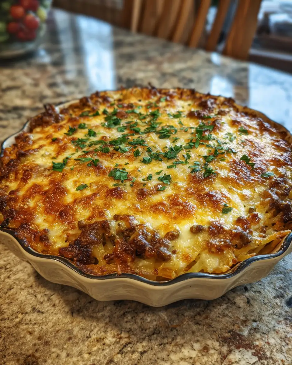 Sizzling Ground Beef Hashbrown Casserole Recipes to Elevate Your Dinner Game 7 Final dish - Sizzling Ground Beef Hashbrown Casserole Recipes to Elevate Your Dinner Game