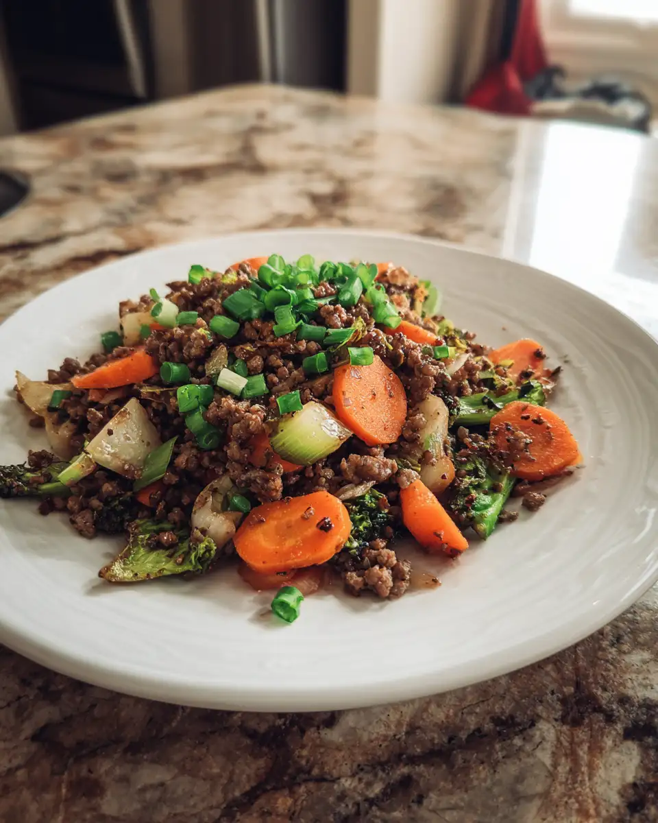 Wholesome Delights: Ground Beef Healthy Recipes for Dinner 7 Final dish - Wholesome Delights: Ground Beef Healthy Recipes for Dinner