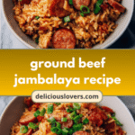Sizzling Ground Beef Jambalaya: Spice Up Your Dinner Tonight