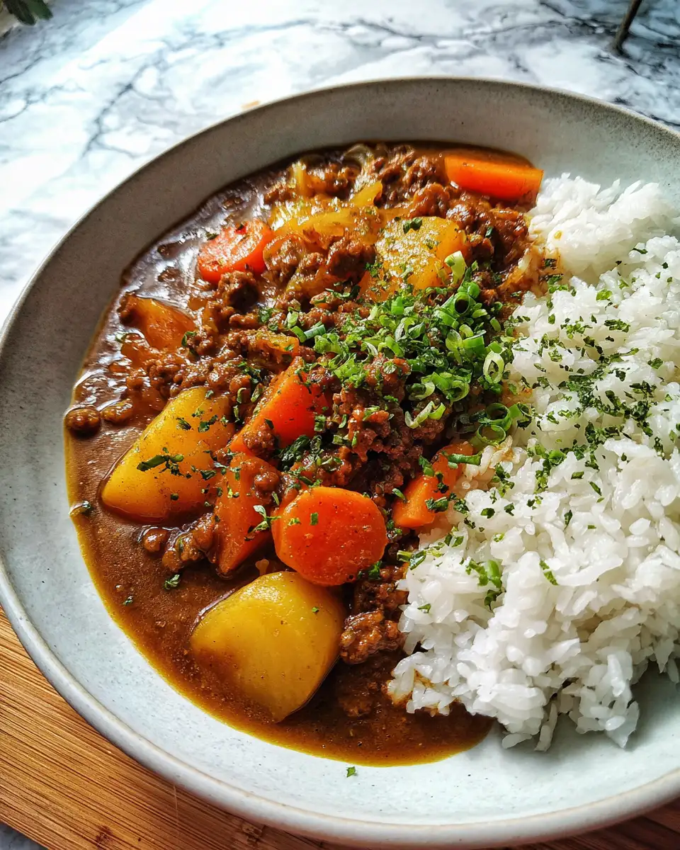 Savor the Fusion: Ground Beef Japanese Curry Delight 4 Savor the Fusion: Ground Beef Japanese Curry Delight - Featured Image