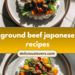 Savory Delights: Exploring Ground Beef in Japanese Cuisine