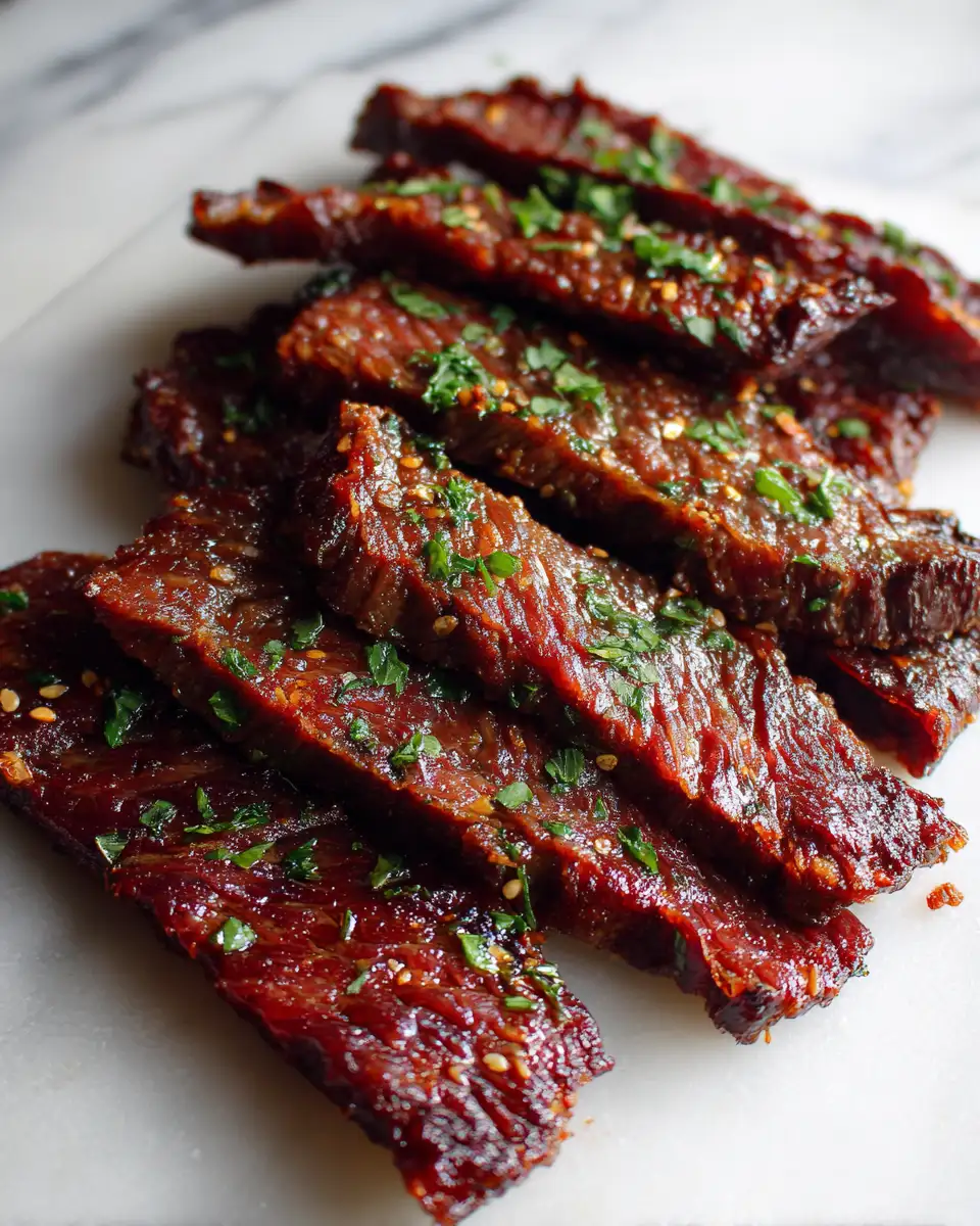 Ultimate Ground Beef Jerky Recipes for Your Dehydrator 7 Final dish - Ultimate Ground Beef Jerky Recipes for Your Dehydrator