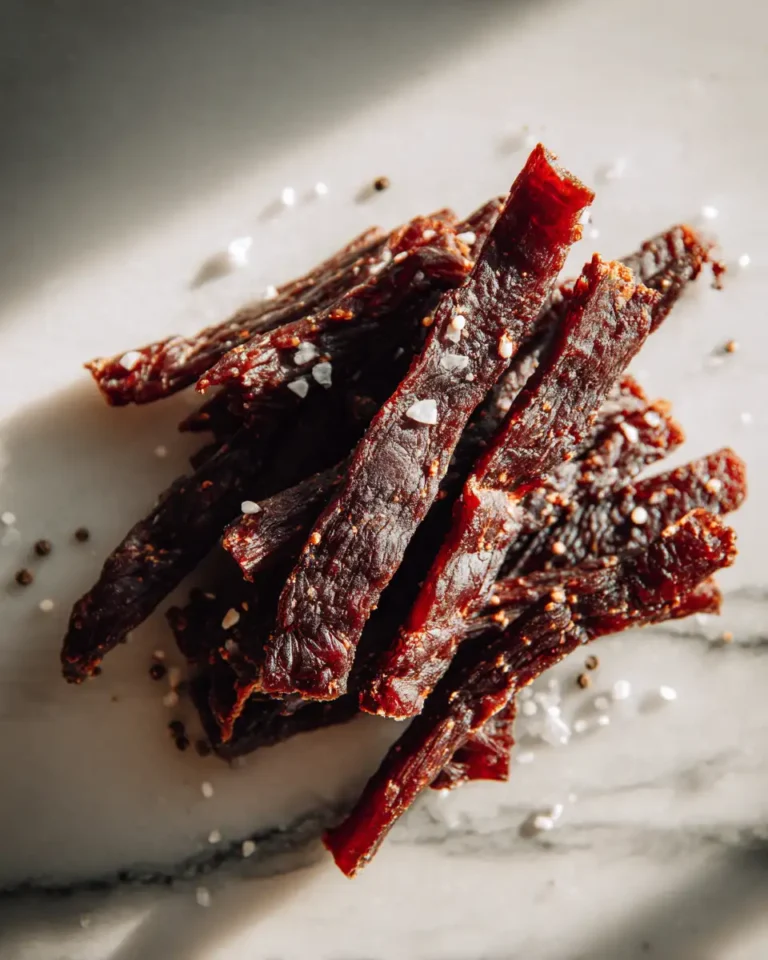 Savory Sensations: Ground Beef Jerky Recipes Perfectly Baked in Your Oven 8 Savory Sensations: Ground Beef Jerky Recipes Perfectly Baked in Your Oven - Featured Image