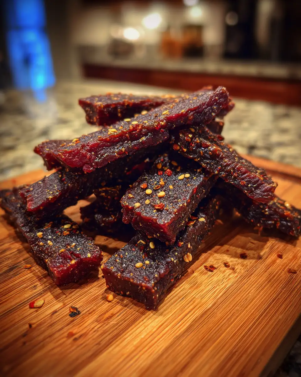 Savory Sensations: Ground Beef Jerky Recipes Perfectly Baked in Your Oven 7 Final dish - Savory Sensations: Ground Beef Jerky Recipes Perfectly Baked in Your Oven