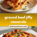 Savor the Flavor: Quick & Easy Ground Beef Jiffy Casserole