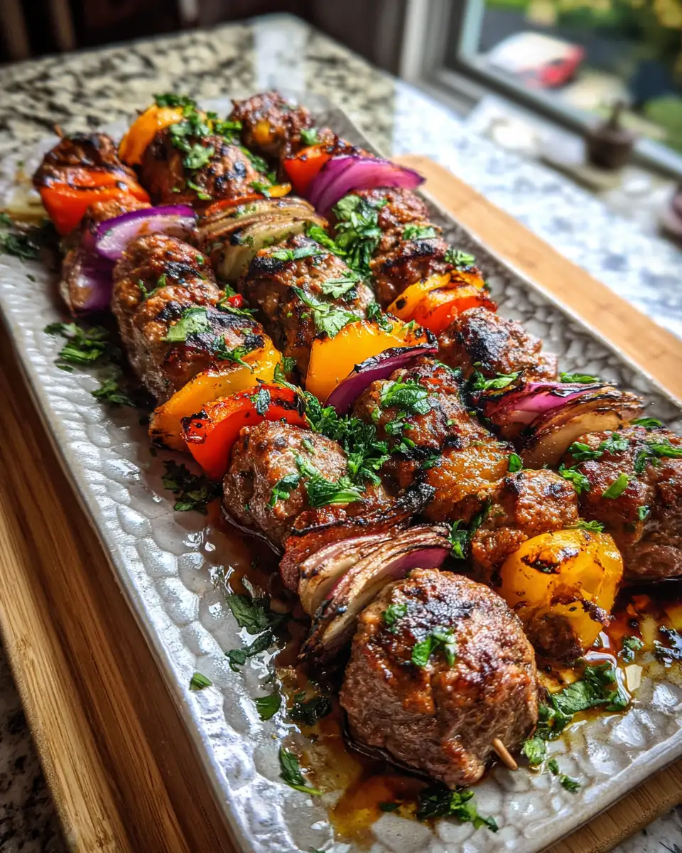 Grill Masters Unite: Sizzling Ground Beef Kebab Recipes to Try Today 7 Final dish - Grill Masters Unite: Sizzling Ground Beef Kebab Recipes to Try Today