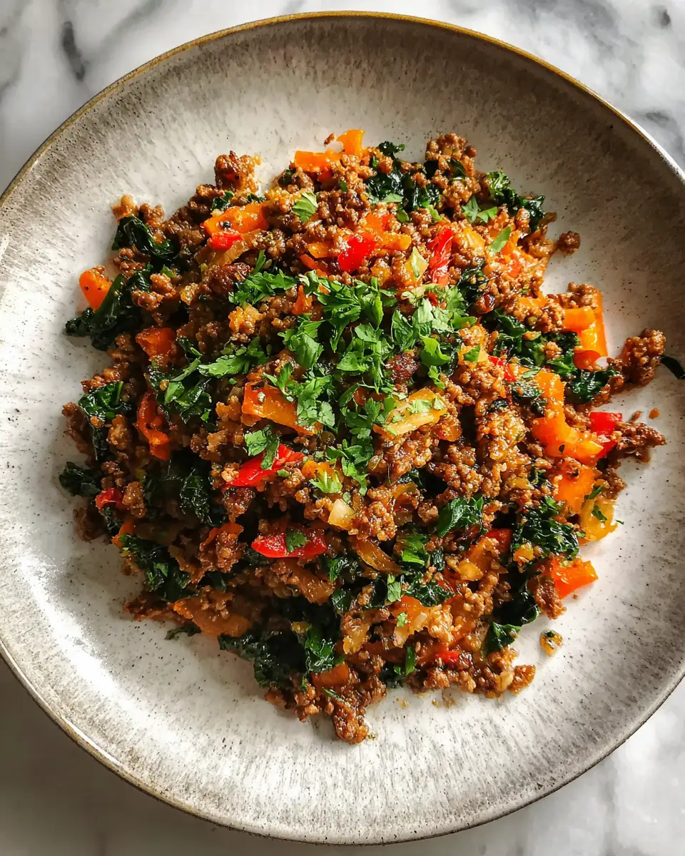 Savory Ground Beef Keto Recipes for a Delicious Dinner Transformation 7 Final dish - Savory Ground Beef Keto Recipes for a Delicious Dinner Transformation