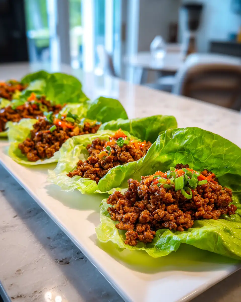 Sizzling Ground Beef Lettuce Wraps: A Flavorful Low-Carb Delight 4 Sizzling Ground Beef Lettuce Wraps: A Flavorful Low-Carb Delight - Featured Image