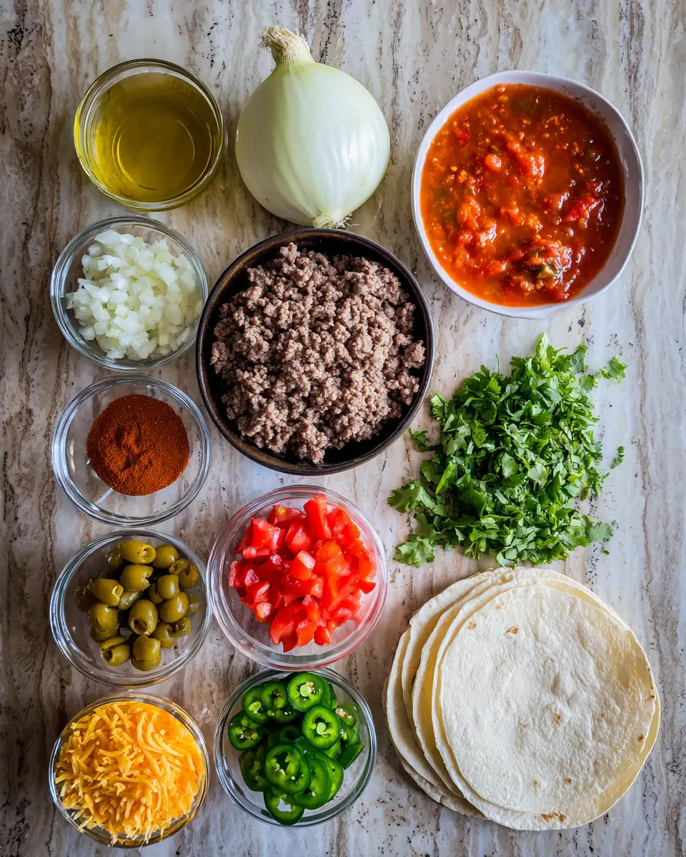Ingredients for Spice Up Your Dinner with These Ground Beef Mexican Recipes