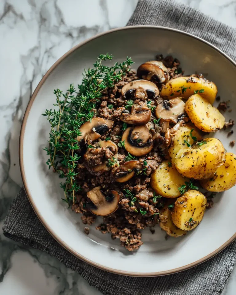 Savory Symphony: Elevate Your Dinner with the Ultimate Ground Beef and Mushroom Recipe 10 Savory Symphony: Elevate Your Dinner with the Ultimate Ground Beef and Mushroom Recipe - Featured Image