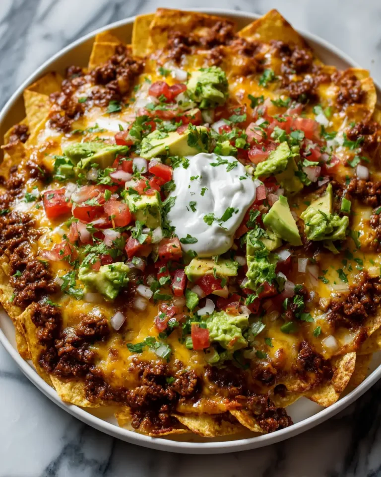 Ultimate Ground Beef Nacho Dip Delight - Featured Image