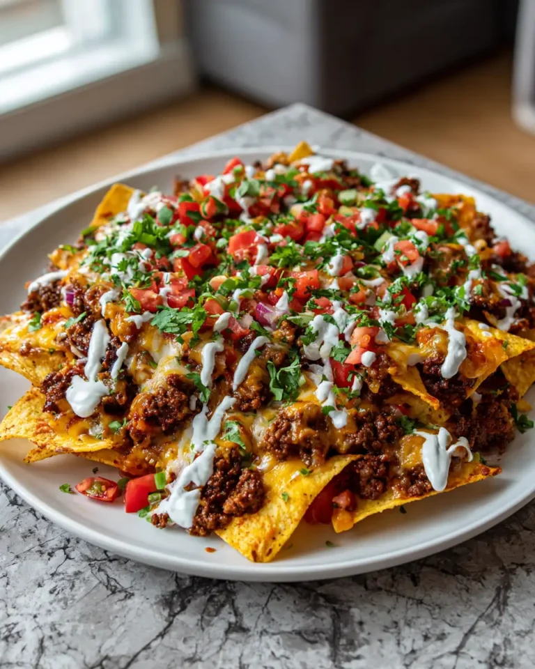 Ultimate Loaded Ground Beef Nachos Extravaganza - Featured Image