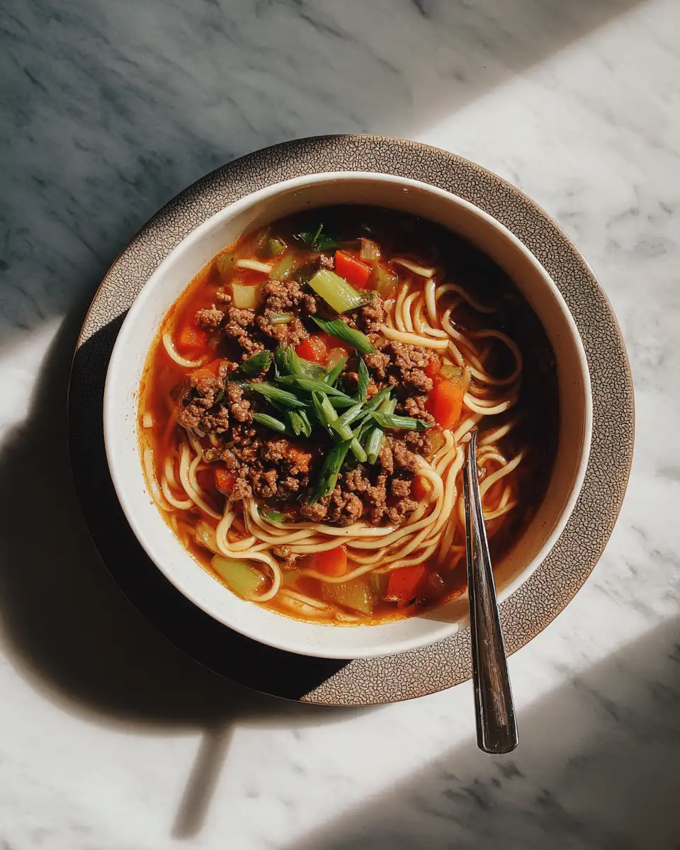 Cozy Comfort: Ground Beef Noodle Soup to Warm Your Soul 4 Cozy Comfort: Ground Beef Noodle Soup to Warm Your Soul - Featured Image