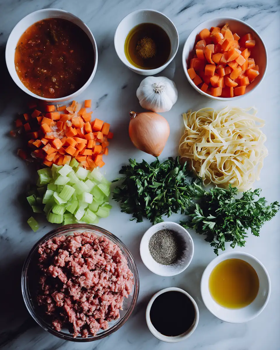 Cozy Comfort: Ground Beef Noodle Soup to Warm Your Soul 5 Ingredients for Cozy Comfort: Ground Beef Noodle Soup to Warm Your Soul