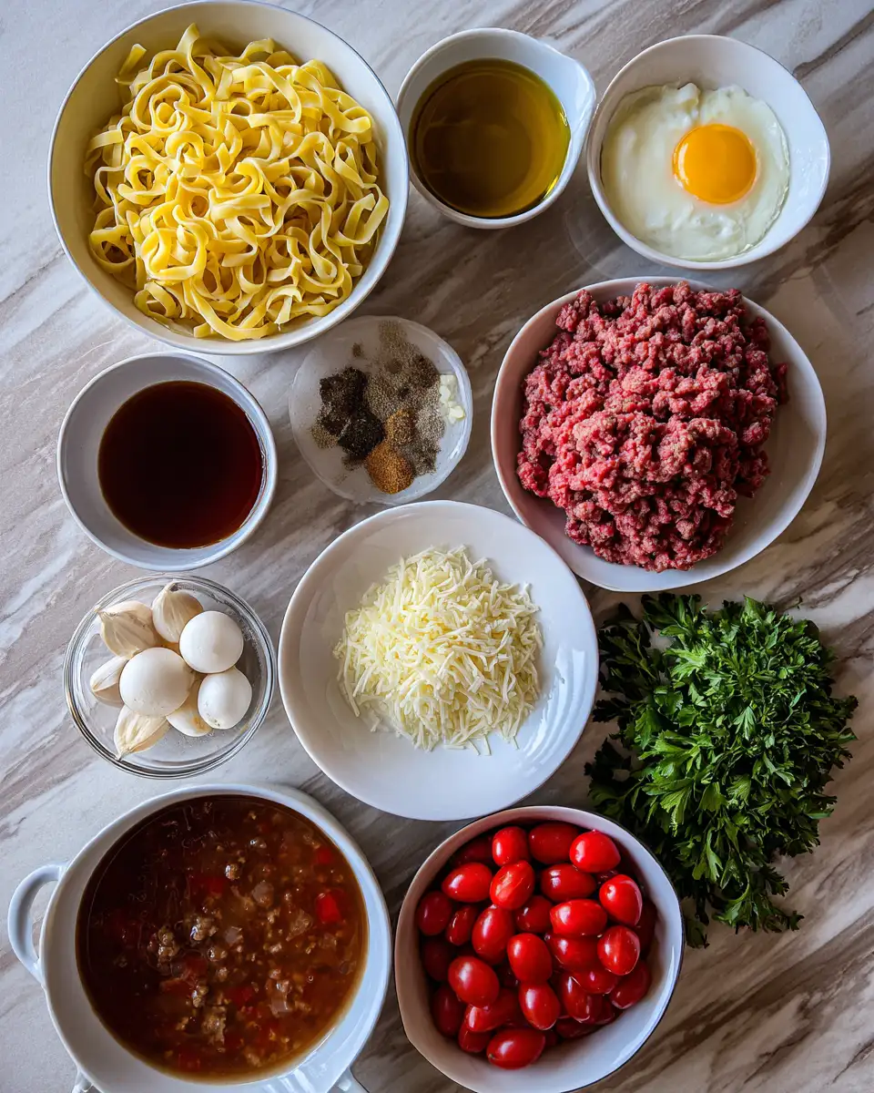 Sizzling Ground Beef Noodles: A Comfort Food Revolution 5 Ingredients for Sizzling Ground Beef Noodles: A Comfort Food Revolution